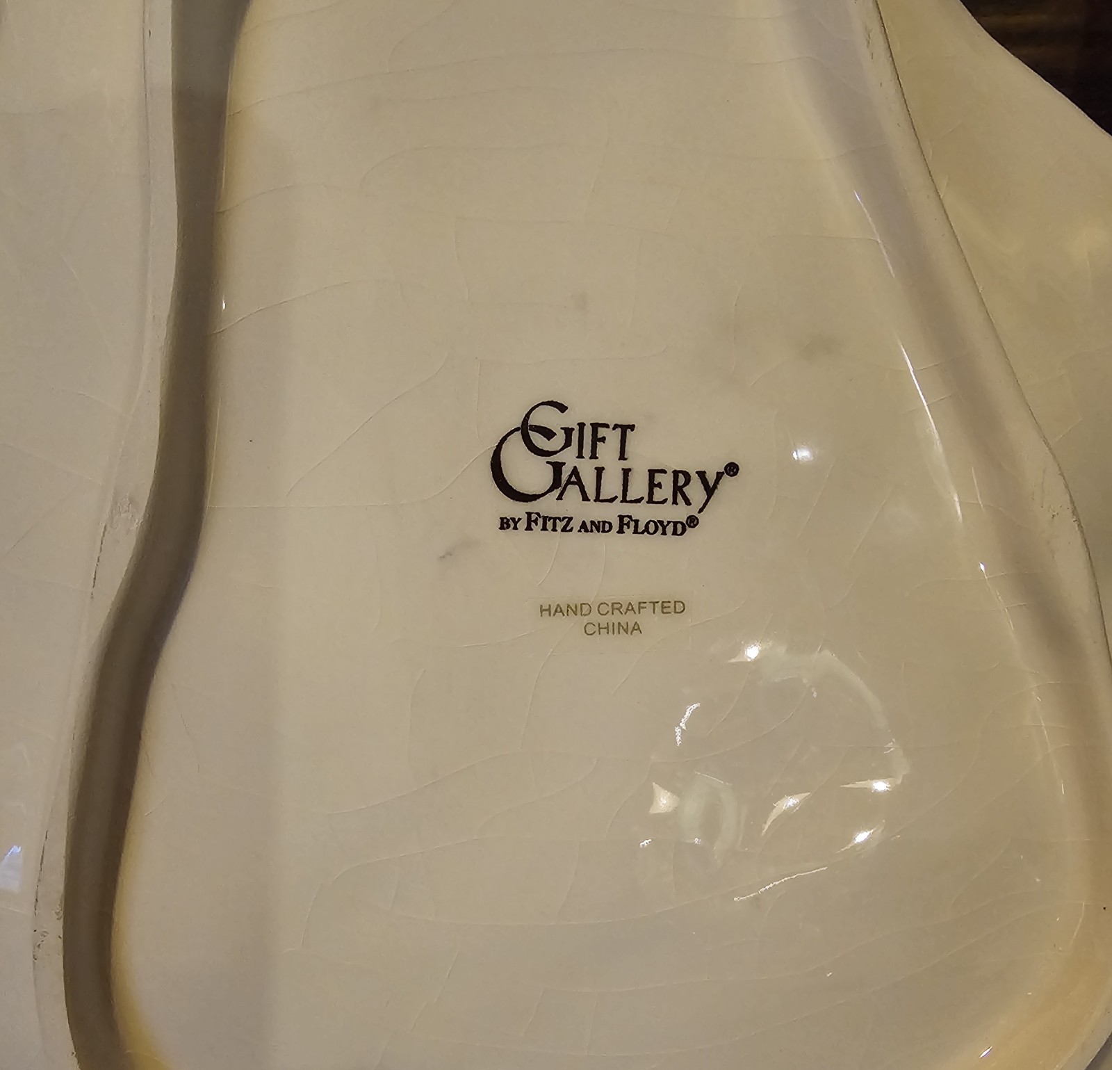 Fitz And Floyd Cookie Plates One Snowman And One Mrs Claus