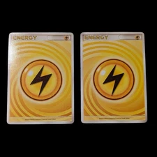 Swirl Energy Basic Lightning 2 Retro Promo Rare Pokemon Card Game