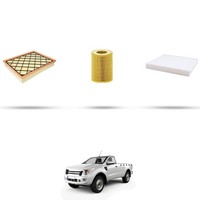 Hoffcar Set Service - 3 Filter FüR Ford Ranger 2.0 Tdci 96Kw Von 2019