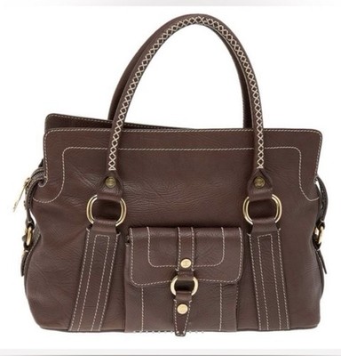 CELINE Boogie Brown Leather Bag