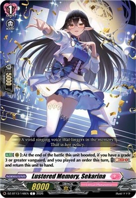 x4 Lustered Memory, Sekarina - DZ-BT13/148EN - C CFV M/NM