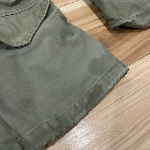 Chaqueta de Colección Envejecida Y2K M65 Abrigo Grande Capucha de Campo Ejército OG 107 Verde Alfa - Imagen 4 de 16