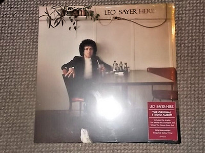 Leo Sayer - Here   BURGUNDY COLOUR VINYL LP 180gr.  NEU (2020)