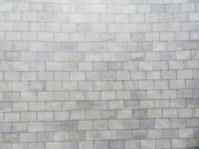 Melody Jane Dolls House Miniature Grey Slate Tile Roof 1:24 Exterior Wallpaper