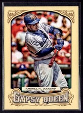 2014 Topps Gypsy Queen Hanley Ramirez Los Angeles Dodgers #105
