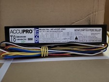 NEW ACCUPRO T8 120~277V AP-432IP-UNV INSTANT-START ELECTRONIC BALLAST (UNUSED)