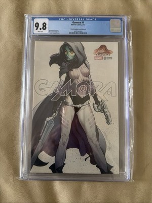 Gamora #1 CGC 9.8 (2017) - J Scott Campbell .com Edition A