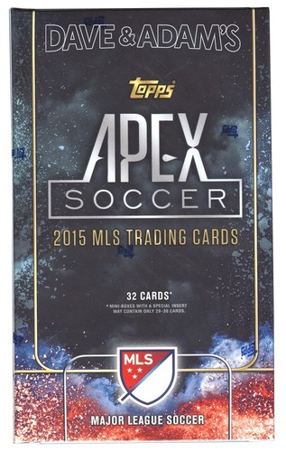 2015 Topps Apex Soccer Hobby Mini-Box