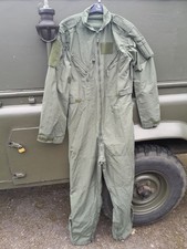 British RAF Flying Aircrew SUIT Coverall 180/112/78 XL Sage GREEN FR Current