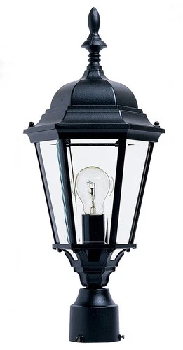 Maxim Lighting 1005BK Westlake 22" Outdoor PostMount in Black - Picture 1 of 2