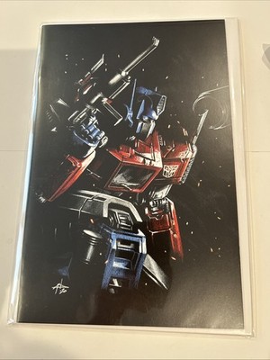 Transformers #8 - Gabrielle Dell'Otto Optimus  Virgin Variant, LTD.1000 IMAGE 