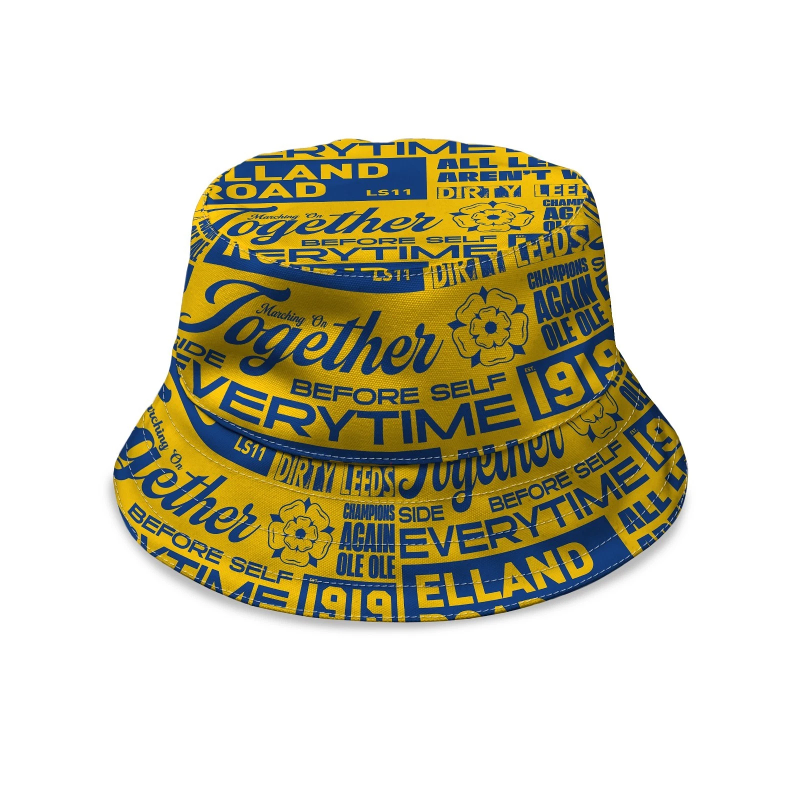 Leeds Word Montage - Yellow & Blue - Bucket Hat
Opens in a new window or tab