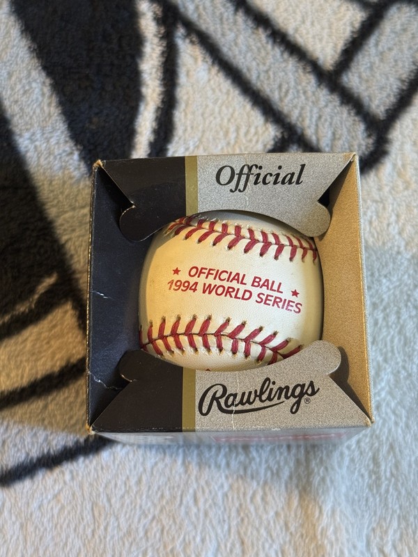 Rawlings Official 1994 World Series Baseball Original Vintage with Box