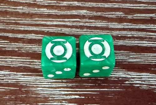 Green Lantern Corps D6 Pair Of Dice Heroclix