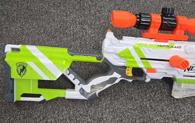 Nerf N strike Elite Longstrike Modulus CS 6 Blaster Gun Sniper