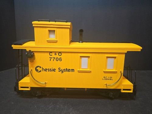 Coche de tren Lionel escala G Chessie Caboose ¡Ver detalles e fotos! 87706 | Condition: Used