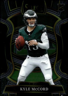2025 Panini Select Football Kyle Mccord #91 RC Philadelphia Eagles
