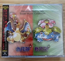 Pokemon Pocket Monster Red Green Super Music Collection 4 CD Game Soundtrack NEW