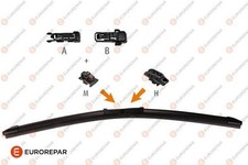 EUROREPAR Wiper Blade 530mm Fits Alfa Romeo Audi BMW Chrysler Citroen Daewoo