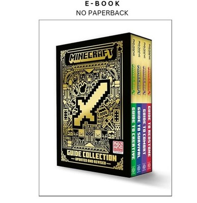 Minecraft: Guide Collection 4-Book Boxed Set (Updated): Su, Mojang AB 2023