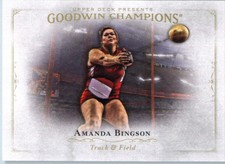 2016 Upper Deck Goodwin Champions #78 Amanda Bingson - BB