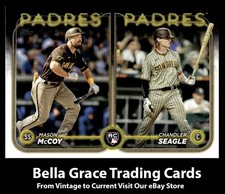 2024 Topps Update Chandler Seagle / Mason McCoy #US227 San Diego Padres