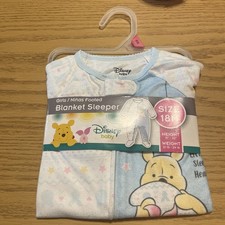 Disney Girls Disney Winnie The Pooh Sleeper With Footies Size Size 18 Months