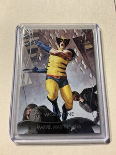 2020 Marvel Masterpieces Palumbo Base Card Tier 4 #82 Wolverine 87/99