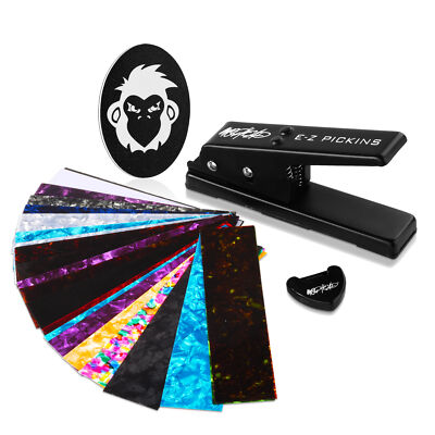 Mophead EZ Pickins Pick Punch Customizable Guitar Pick Making Kit