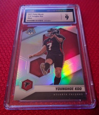 CSG 9 Mint 2021 Panini Mosaic Football Younghoe Koo #18 Atlanta Falcons Silver