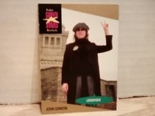 ProSet 1991 SuperStars MusiCards LEGENDS JOHN LENNON Card #15 EX.