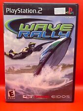 Wave Rally For PlayStation 2 PS2 Complete Black Label CIB TESTED
