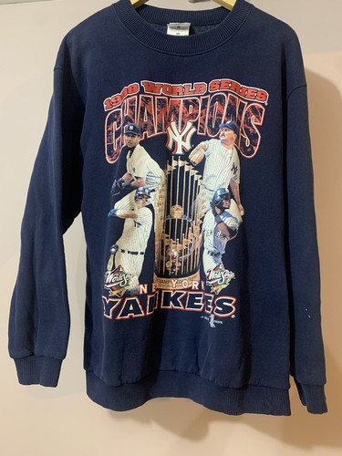 Vintage New York Yankees MLB Baseball 1998 World Series Champions Sweatshirt XL