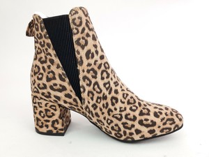 wide fit leopard boots