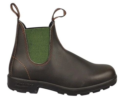Blundstone 519 Braun Grün Chelsea Boot Damen Stiefelette Wechselfußbett - Bild 10 von 12