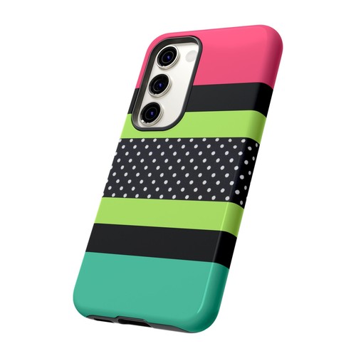 90s Neon & Polka Dots Tough phone Case for IPhone, Samsung Galaxy, Google Pixel - 第 237/287 張圖片