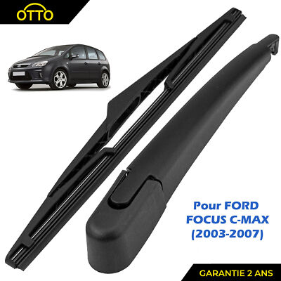 Capuchon Bras Essuie-glace Arrière Pour Ford Focus 2012-2018 - Noir - Pièce Remplacement Directe