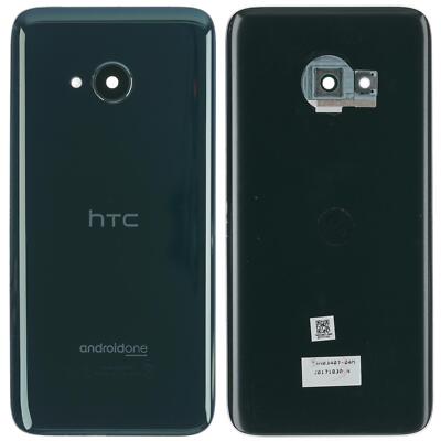 HTC U11 life Back cover Gehäuse Akku Deckel Schale Glas Kamera Linse schwarz