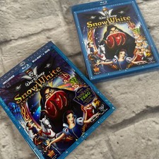 Disney Snow White Seven Dwarfs Movie Diamond Edition 3-Disc Blu-Ray DVD Sealed
