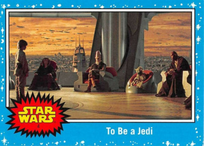 2019 Topps Star Wars Journey To The Rise Of Skywalker #4 To Be A Jedi Yoda Mace
