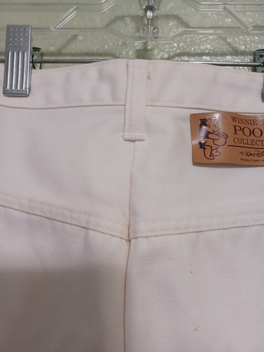 Vintage Kids/Youth Sears Pooh Collection Perma-prest Shorts White Size 5 As-Is - Picture 6 of 10