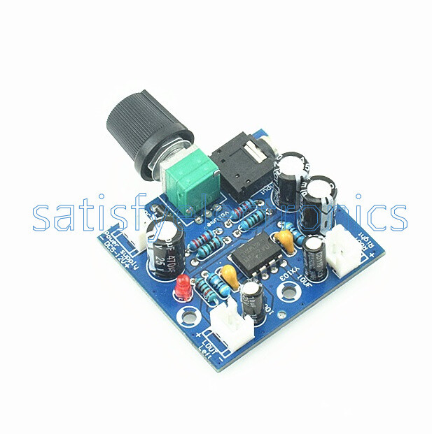 DC 5-12V TDA2822 Dual Channel Stereo Mini Audio Power Amplifier Board AMP NEW