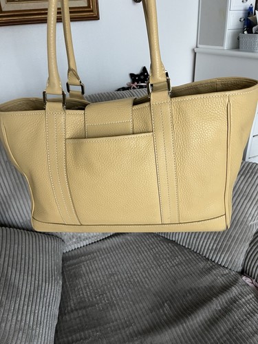 Tiffany & Co Vintage Rare Cream Leather Bag - Picture 16 of 18