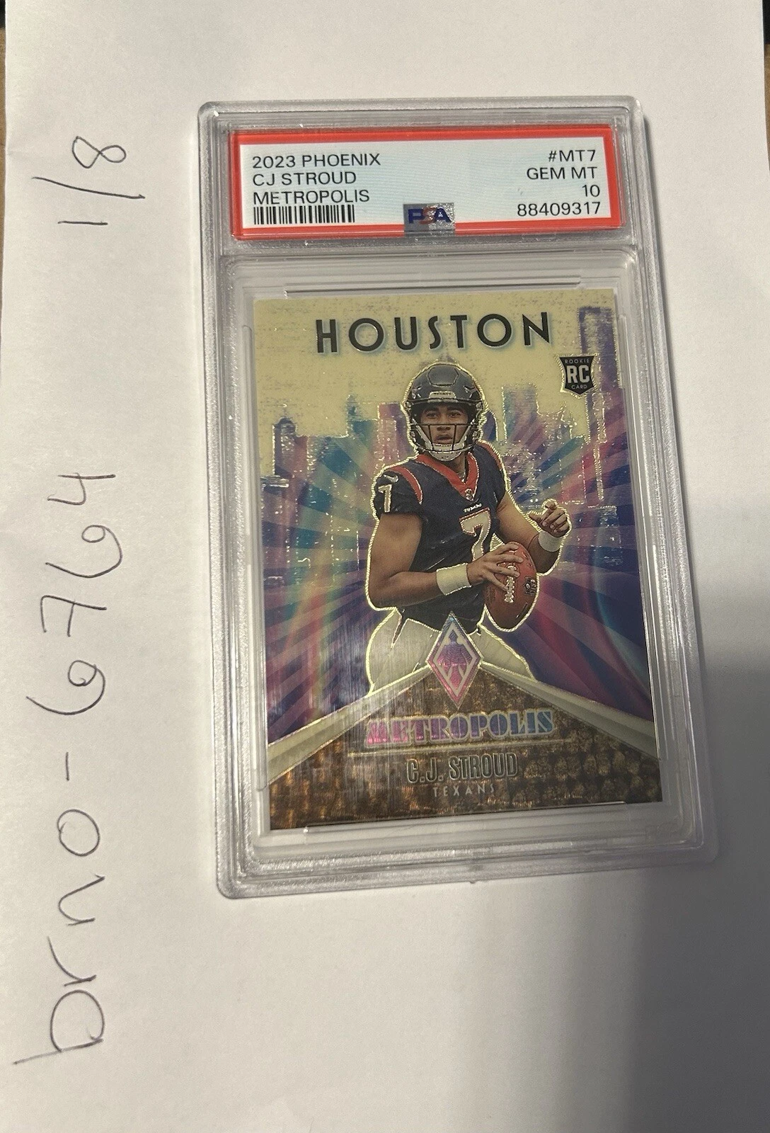 CJ Stroud Panini Phoenix Metropolis #MT7 Base