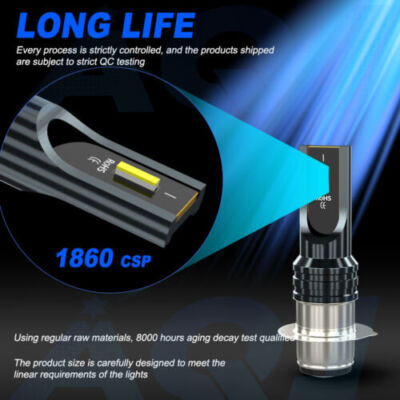Super Bright LED Headlight Bulbs For Can-Am DS70 & DS90 (2008-2023) - Replace V33100DGF000