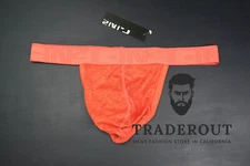 C-IN2 men remi Red (orange)  Hand Me Down Thong underwear size L XL 2XL