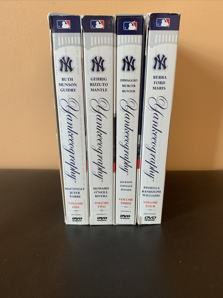 Yankeeography 12 DVDs Set MINT Excellent Condition Yankees Major