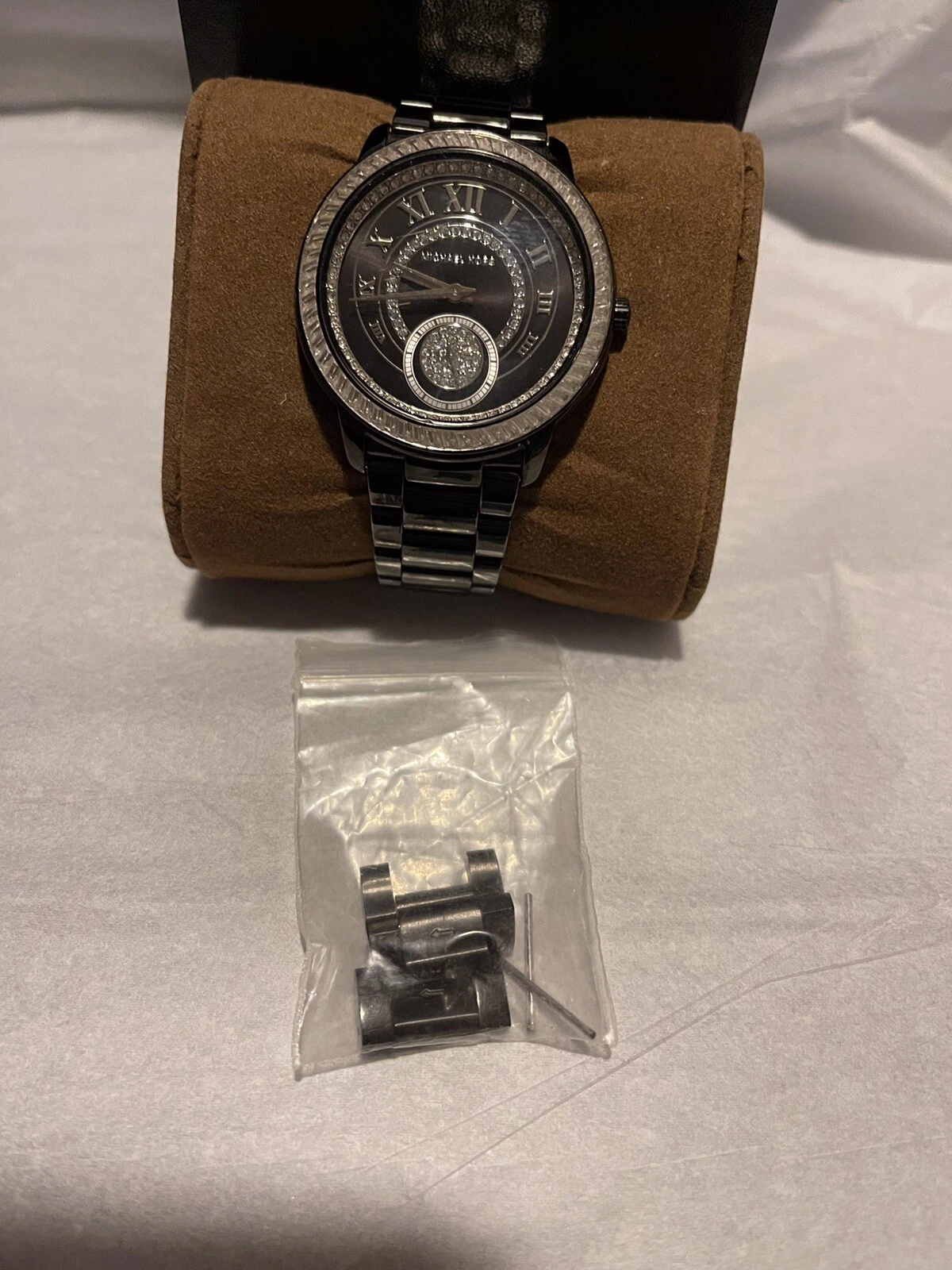 Orologio Donna Michael Kors MK6289 Madelyn Quadrante Nero Cristallo Bracciale 40mm