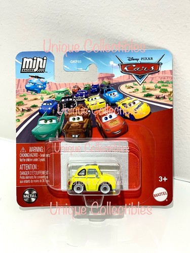 Disney Pixar Cars Mini Racers Luigi Single Pack 1 pack New - 第 1/2 張圖片
