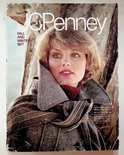 Catalogue JC Penney automne et hiver 1977 femme homme enfant mode électronique